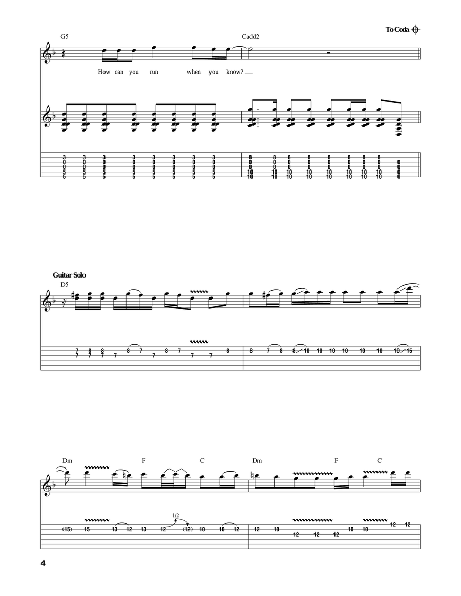 Ohio Acoustic Guitar scores gallery preview page 4