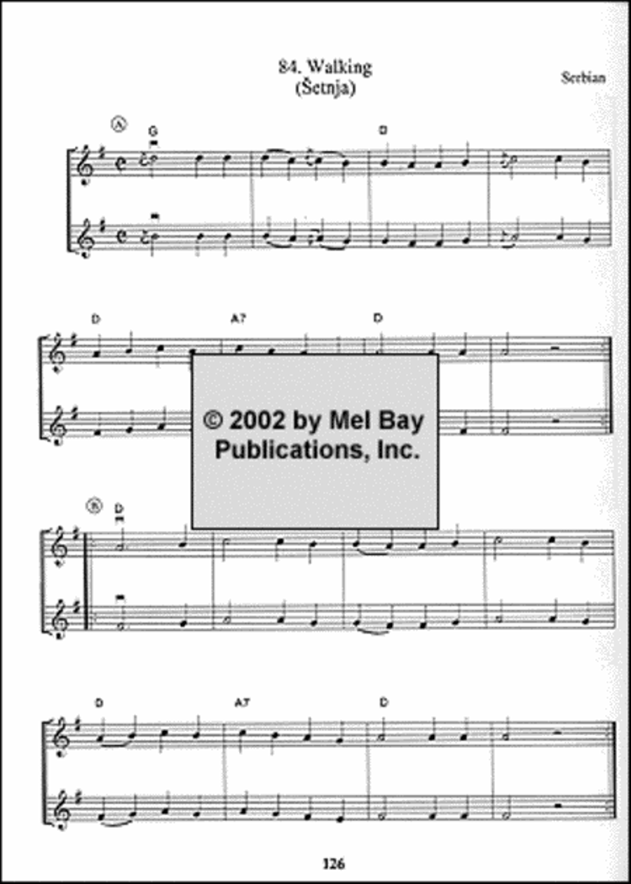 Eastern European Music for Violin Duet String Duet scores gallery preview page 2
