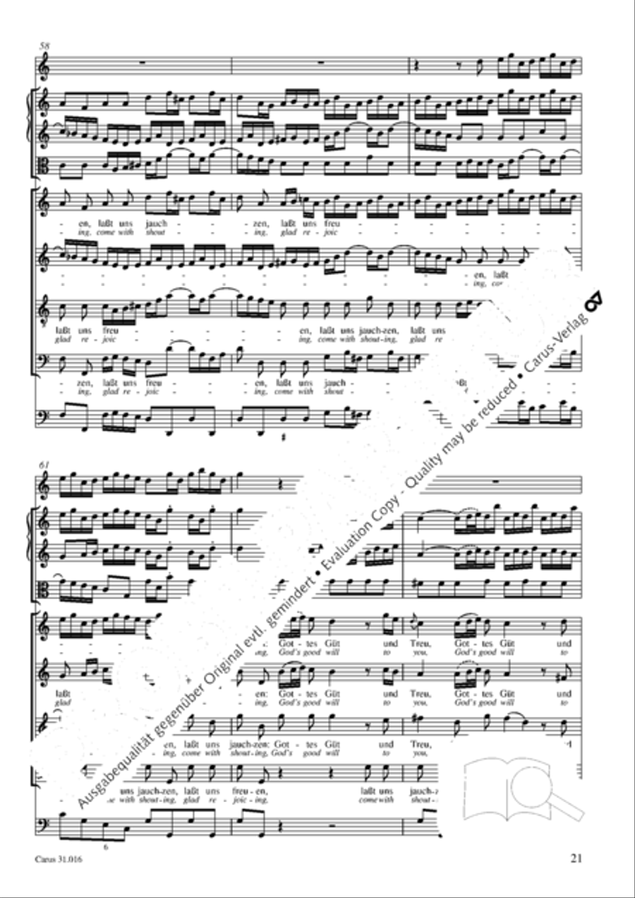 Lord God, thy praise we sing (Herr Gott, dich loben wir) ATB scores gallery preview page 22