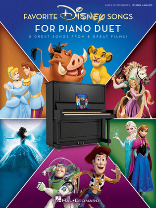 Book cover for Favorite Disney Songs for Piano Duet