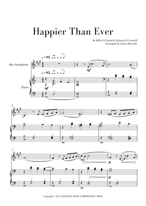 Book cover for Happier Than Ever