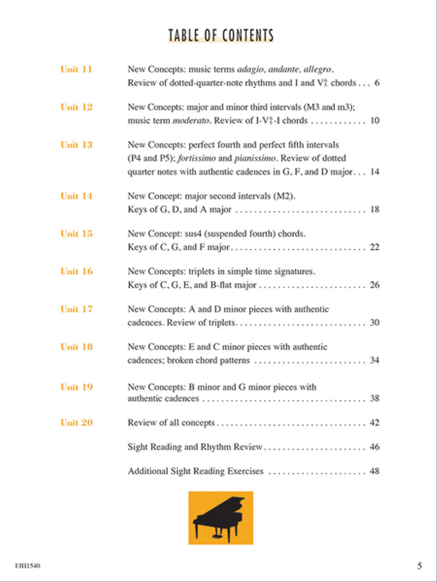 Sight Reading & Rhythm Every Day, Book 3B Piano Method scores gallery preview page 2