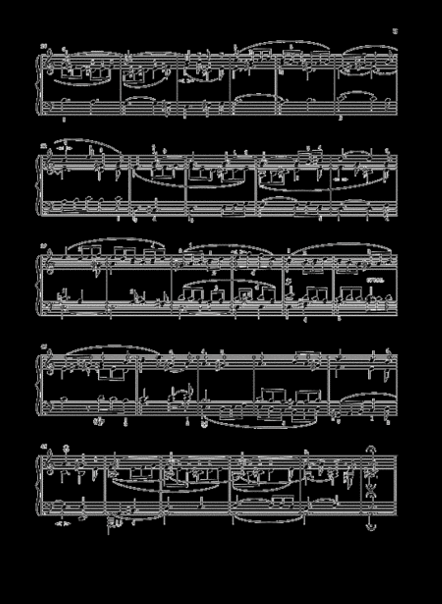 Seven Piano Pieces in Fughetta Form op. 126 Piano Solo scores gallery preview page 3