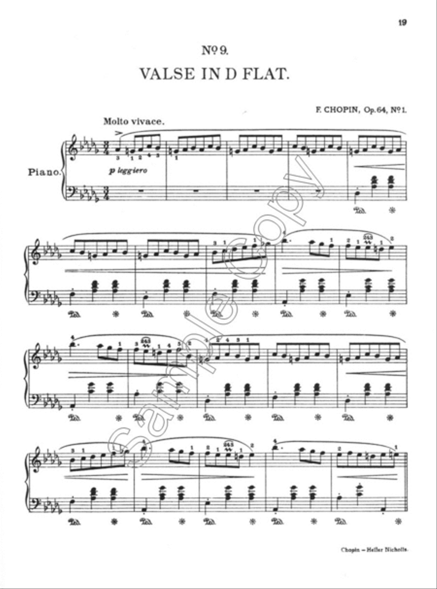 Chopin - Silhouette Series Piano Solo scores gallery preview page 4