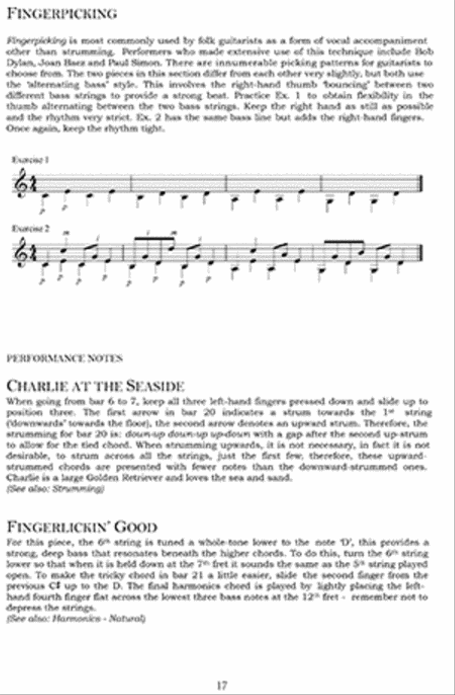 Anthology of Classical Guitar Techniques Lute scores gallery preview page 3