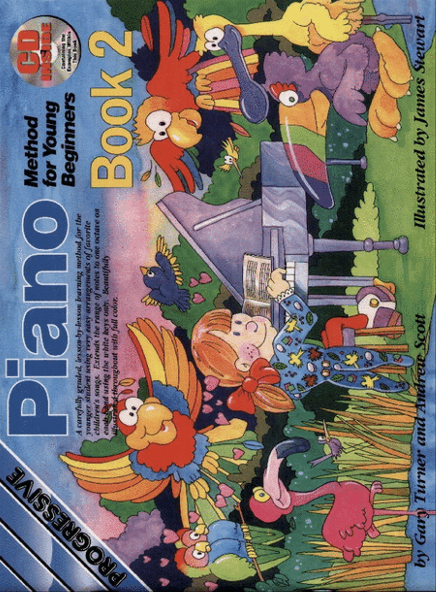 Progressive Young Beginner Piano Method Book 2 (Book & online audio) Piano Method - Sheet Music