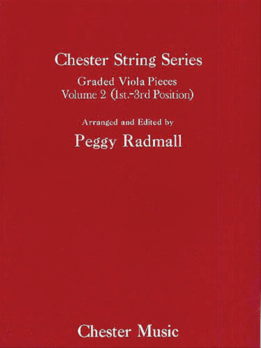 Peggy Radmall: Chester String Series Viola Book 2 (Viola/Piano) Piano Accompaniment scores gallery preview page 1