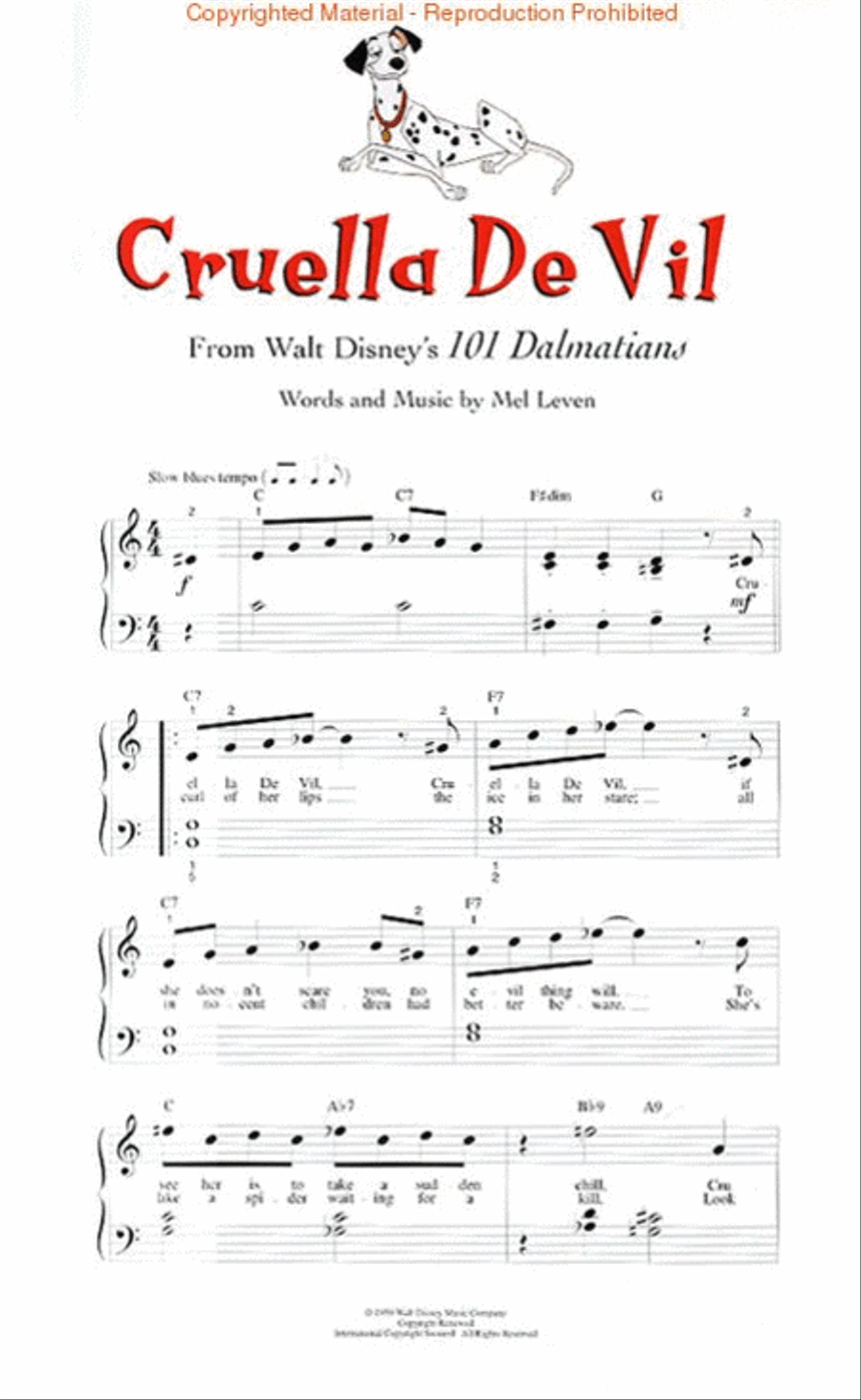 Disney's My First Songbook – Volume 1 Easy Piano scores gallery preview page 2