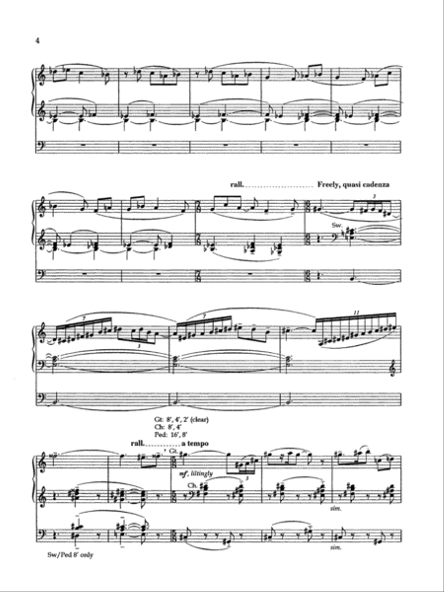 Pastorale and Toccata Pastorale and Toccata Organ scores gallery preview page 3