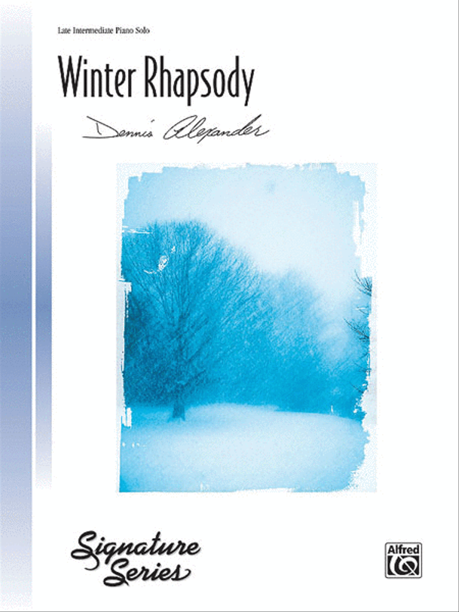 Winter Rhapsody Winter Rhapsody Piano Solo scores gallery preview page 1