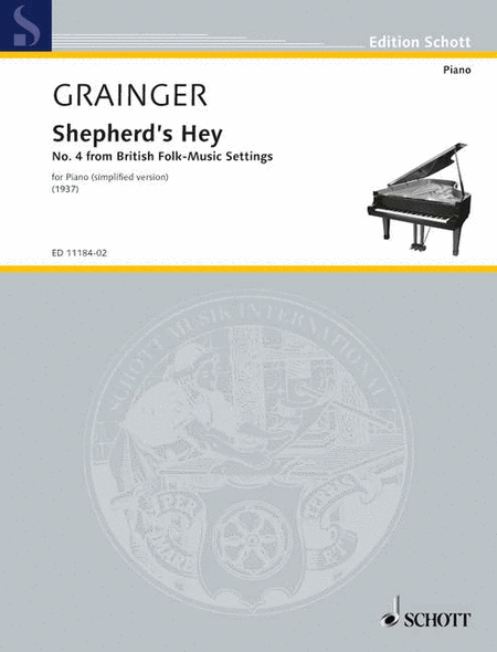 Grainger Shepherds Hey Easy Piano Solo