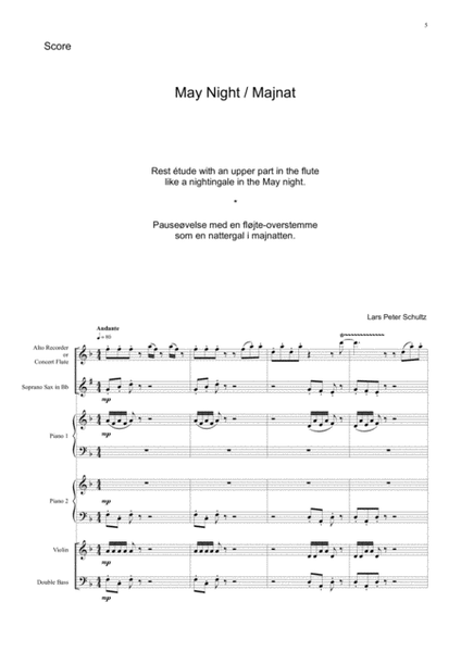 Two Educational Pieces for Chamber Ensemble image number null