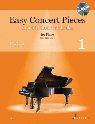 Book cover for Easy Concert Pieces - Volume 1