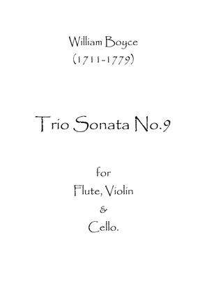 Book cover for Trio Sonata No.9