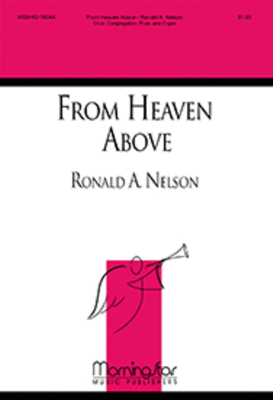From Heaven Above 4-Part scores gallery preview page 1