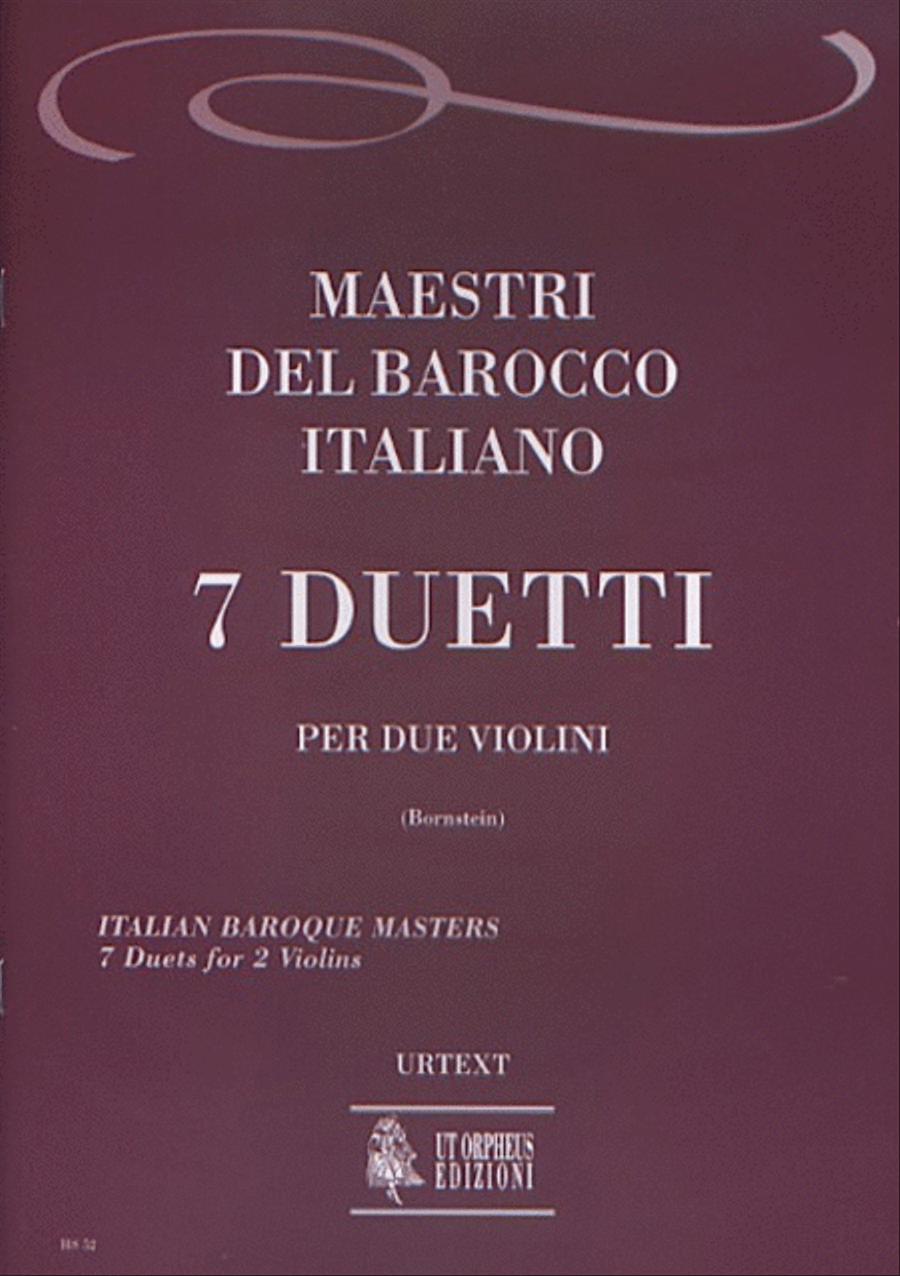 7 Duets for 2 Violins String Duet - Sheet Music