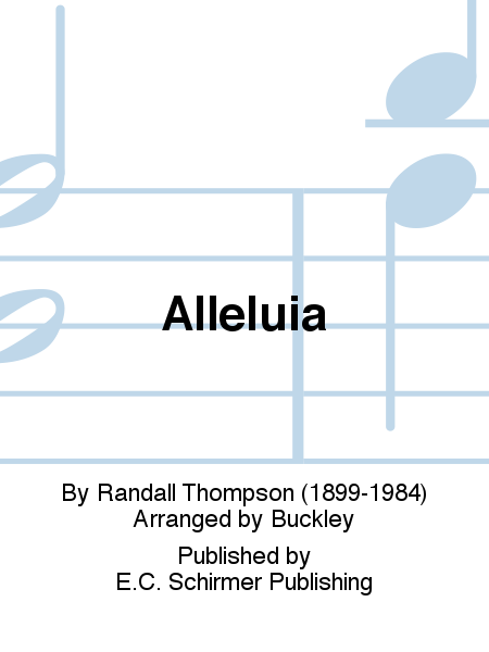 Alleluia (Euphonium I Replacement Part)