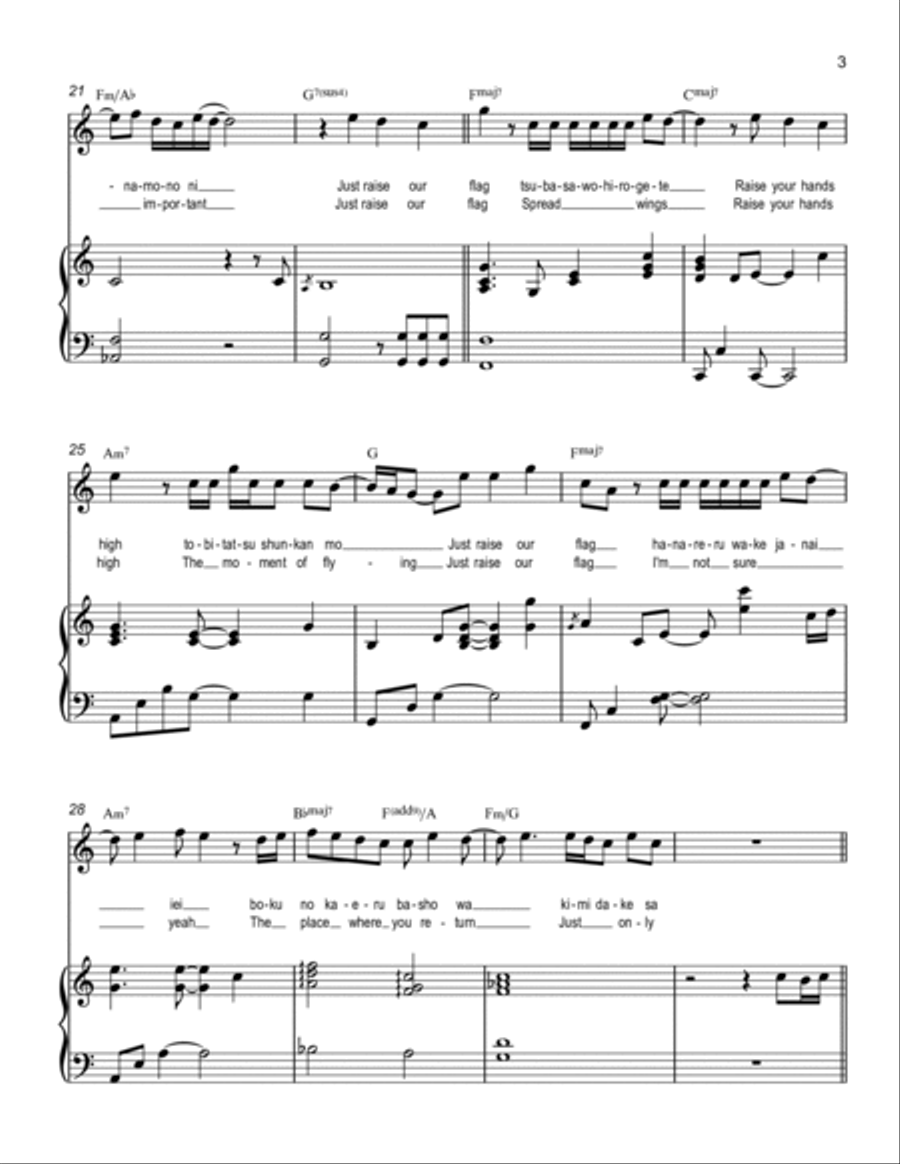 FLAG FLAG Voice scores gallery preview page 3