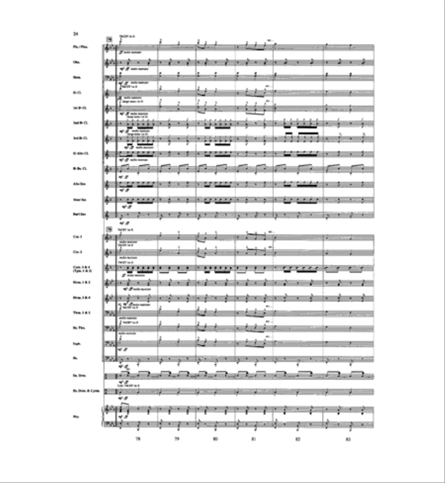 El Capitan Concert Band scores gallery preview page 14
