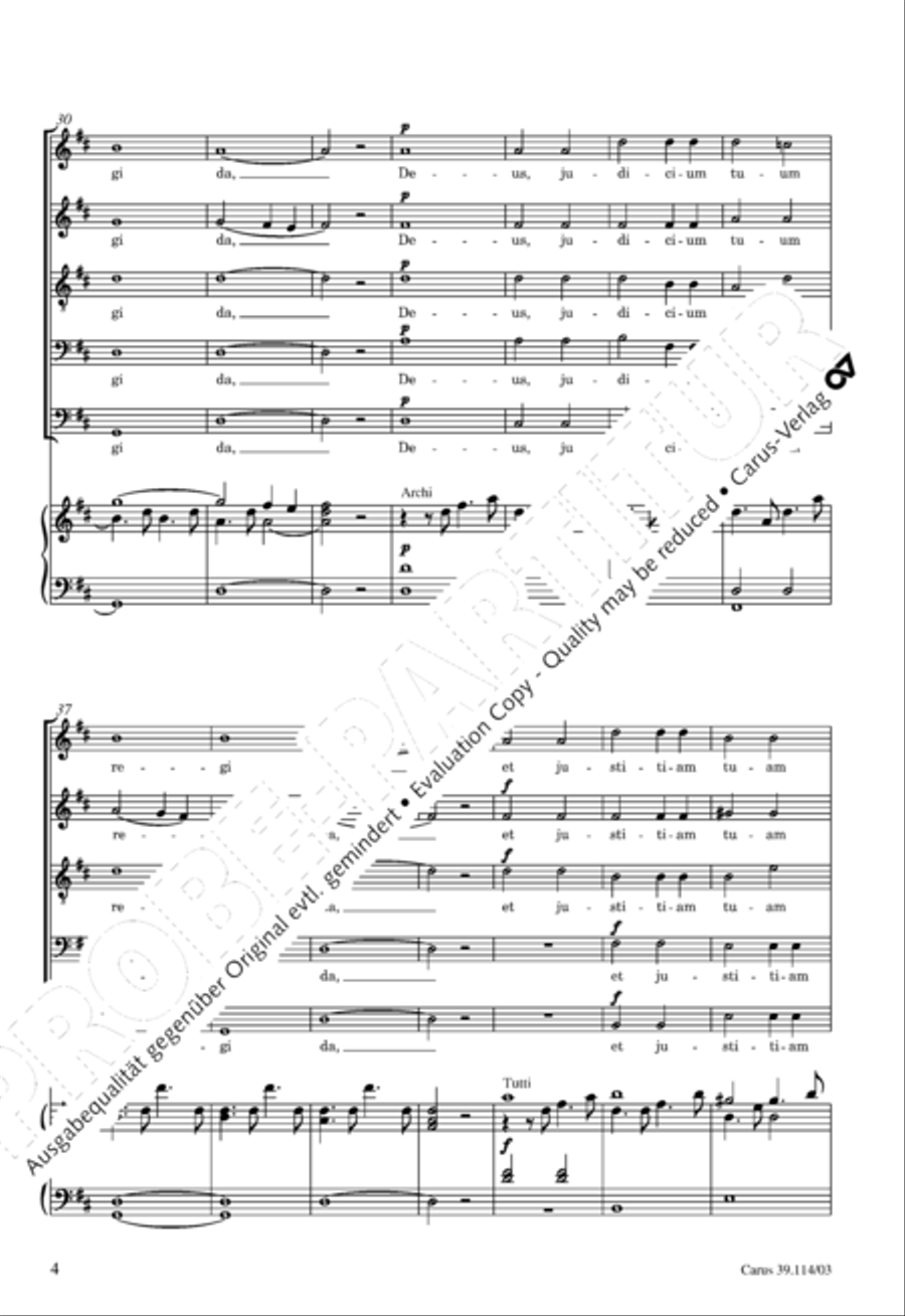 Deus, judicium tuum SSATB scores gallery preview page 5