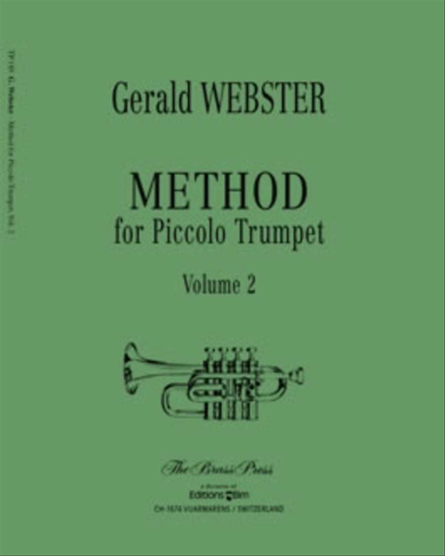 Method for Piccolo Trumpet Vol. 2 Piccolo Trumpet scores gallery preview page 1