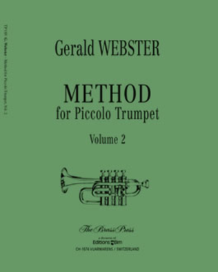 Book cover for Method for Piccolo Trumpet Vol. 2