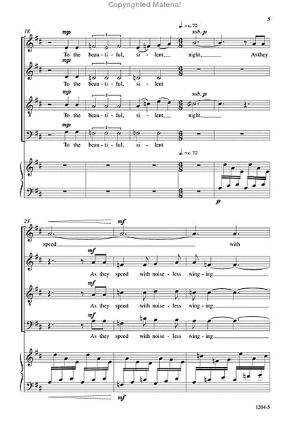 I Hear the Stars Still Singing - SATB Octavo image number null