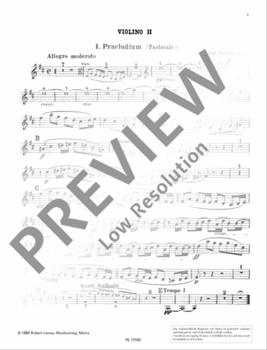 Suite Violin scores gallery preview page 2
