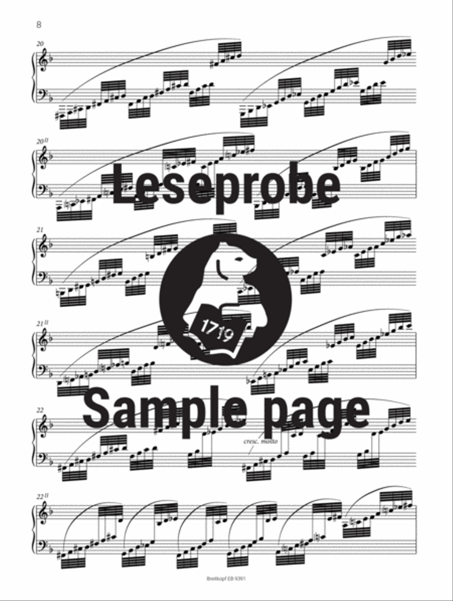 Malinconia Op. 20 Malinconia Op. 20 Piano Accompaniment scores gallery preview page 5