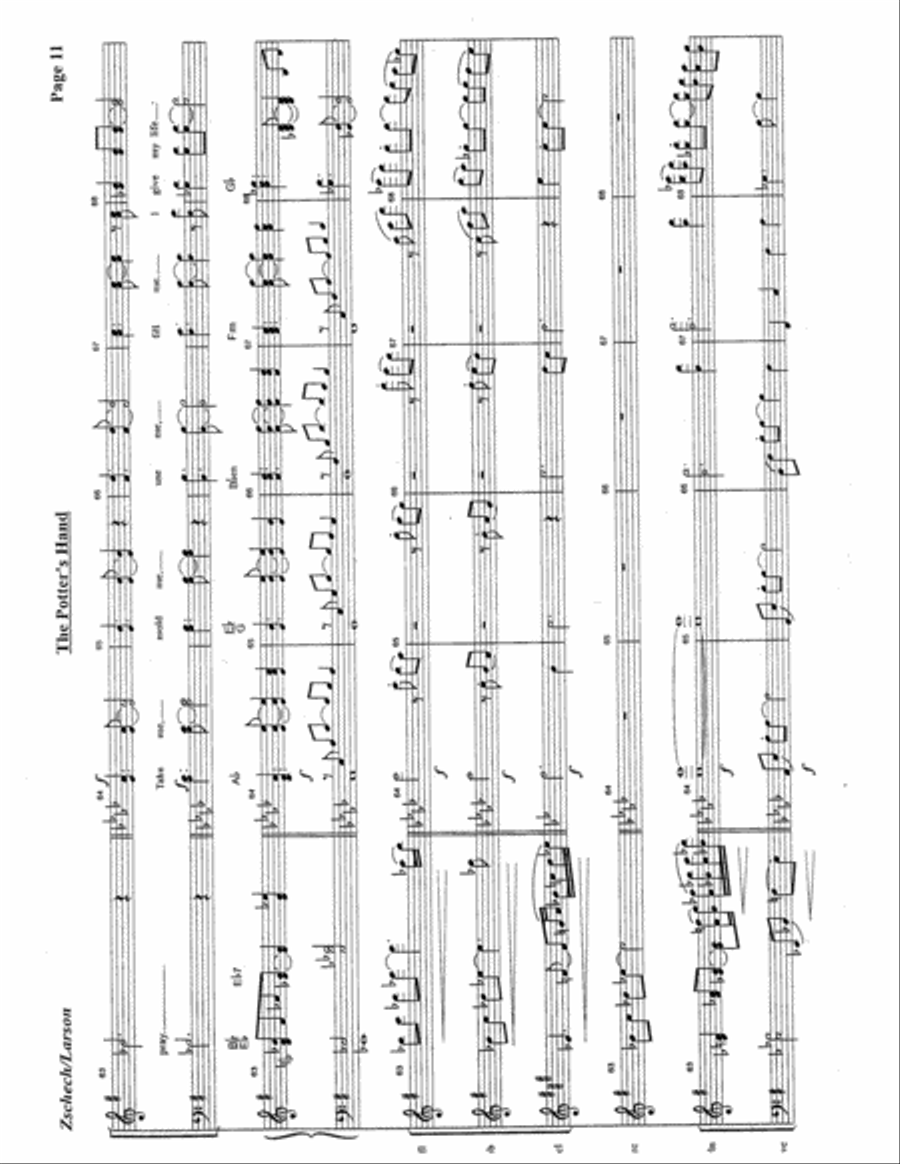 The Potter's Hand Choir scores gallery preview page 13