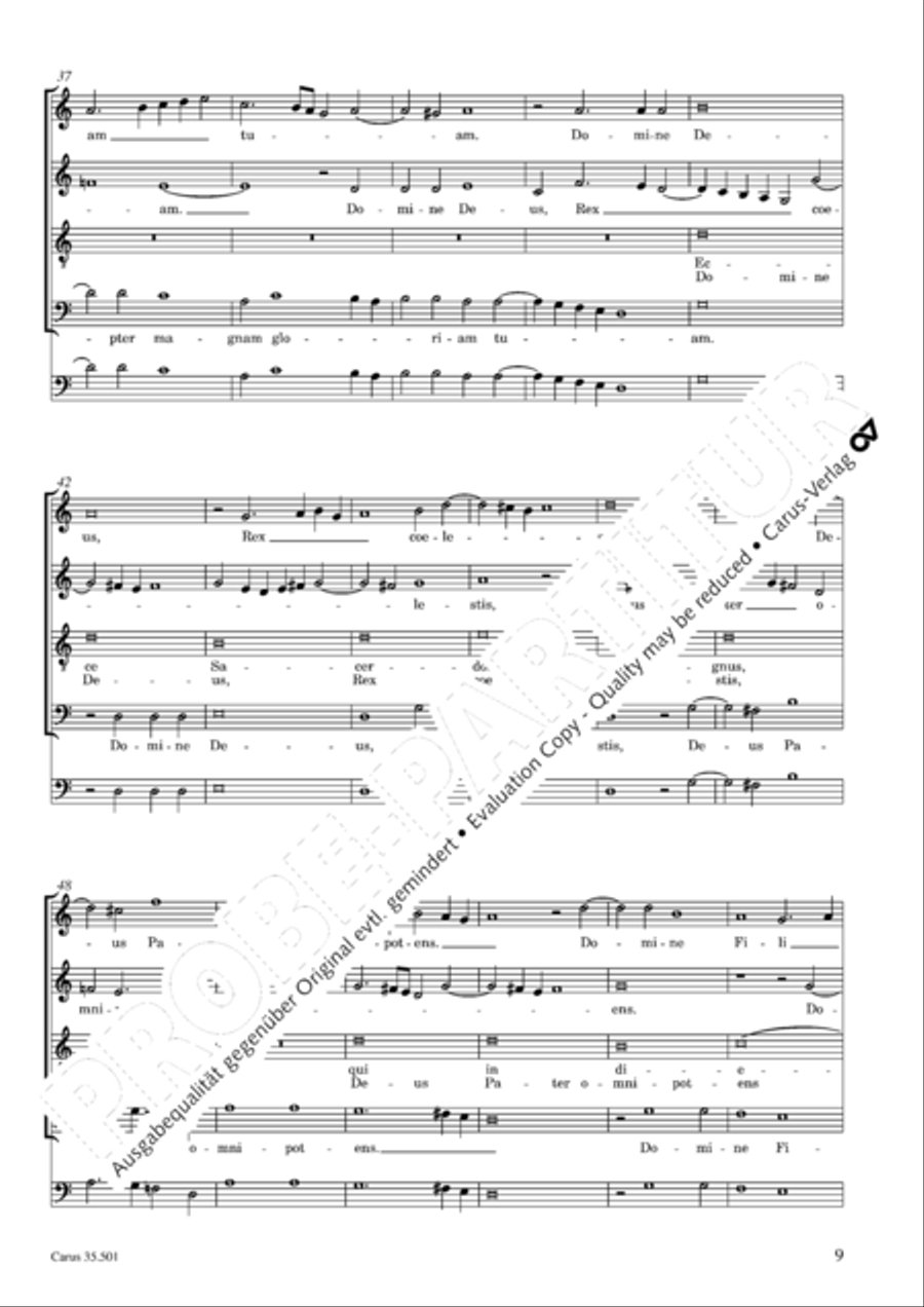 Palestrina: Masses and individual movements Score scores gallery preview page 24