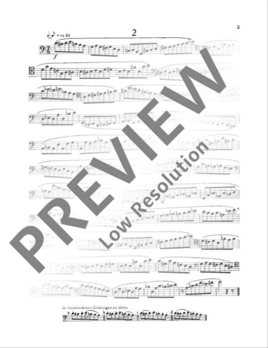 15 Studies 15 Studies Bassoon Solo scores gallery preview page 6