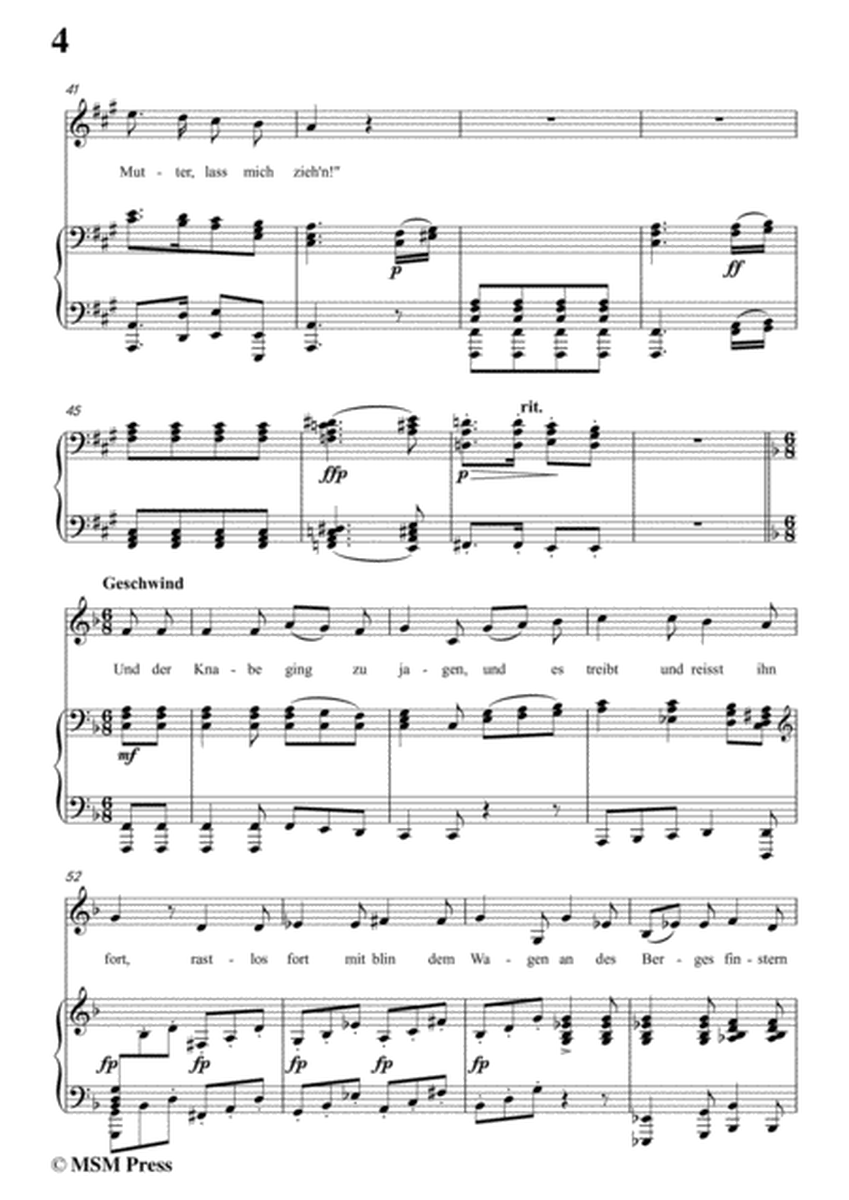 Schubert-Der Alpenjäger,Op.37 No.2,in A Major,for Voice&Piano image number null