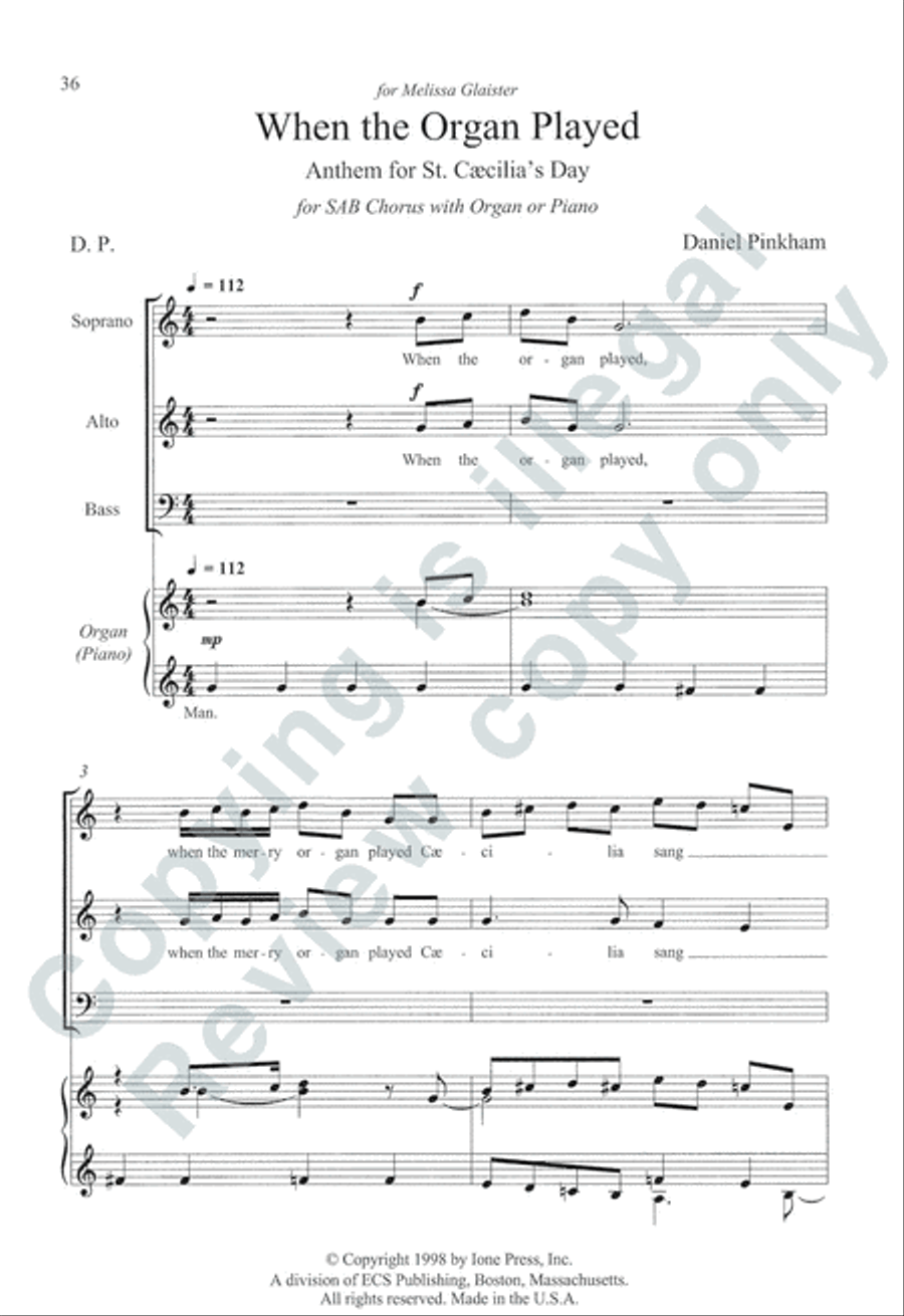 Somerset Anthem Books, Volume VII (Holidays) 3-Part scores gallery preview page 13