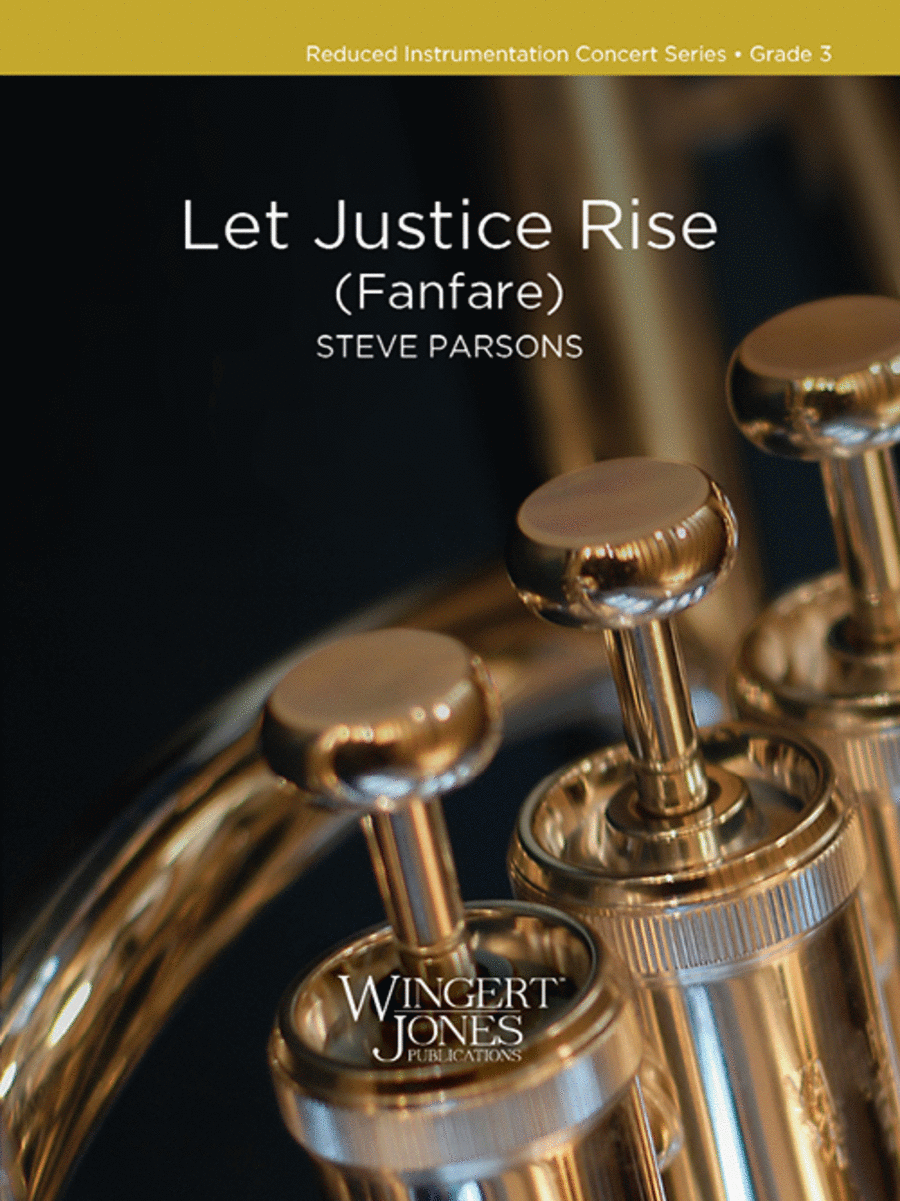 Let Justice Rise Concert Band scores gallery preview page 1