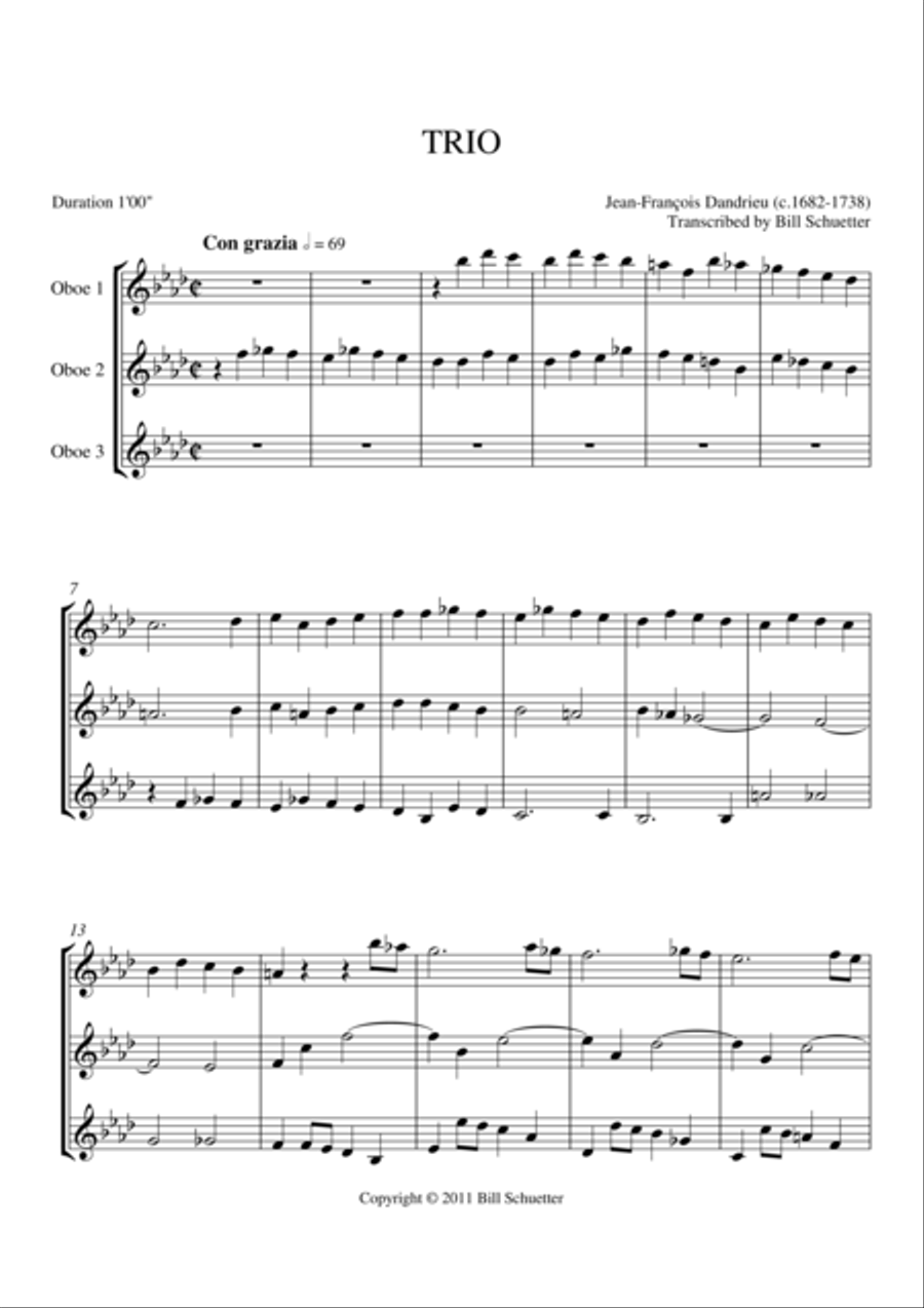 Trio Trio Woodwind Trio scores gallery preview page 2