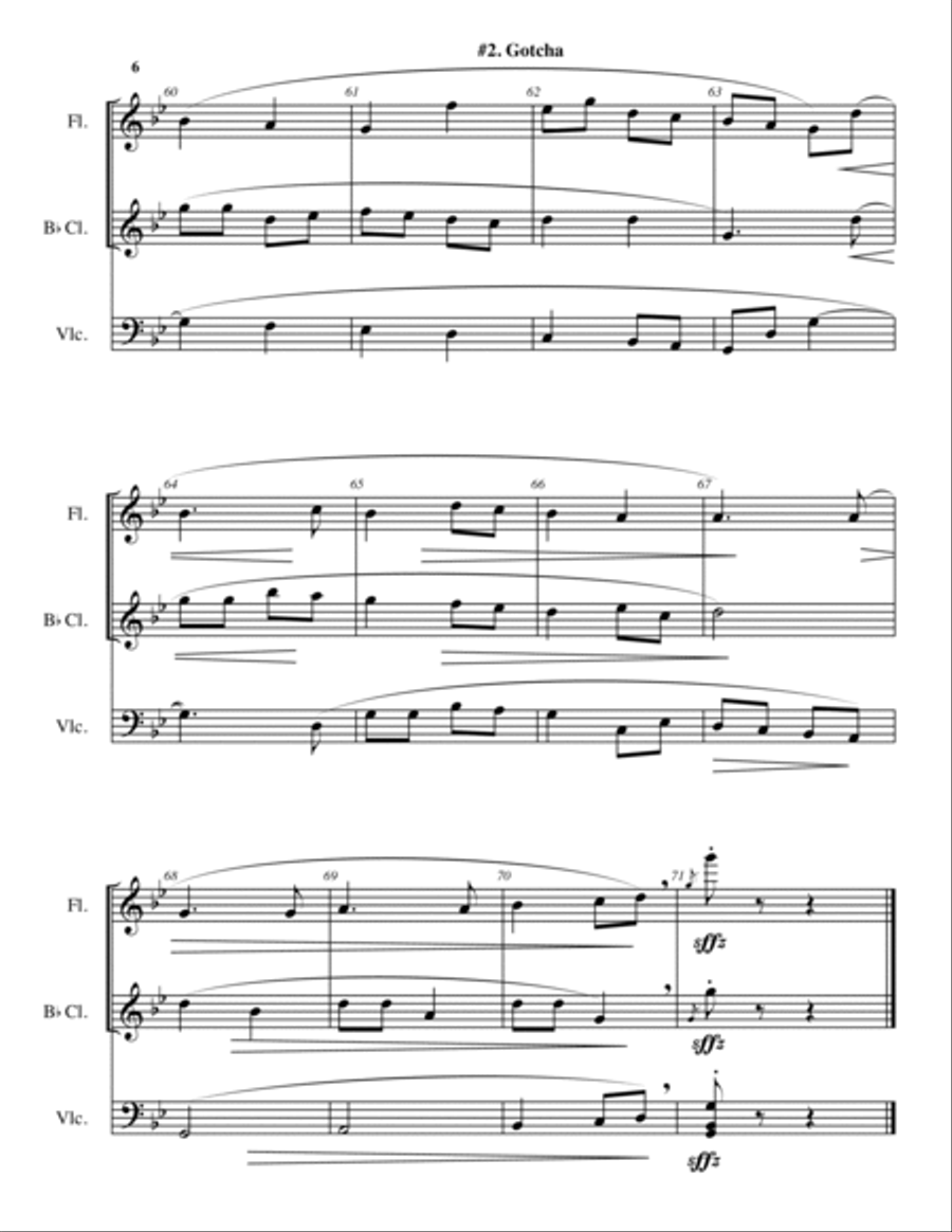 A Chidren's Suite Small Ensemble scores gallery preview page 6