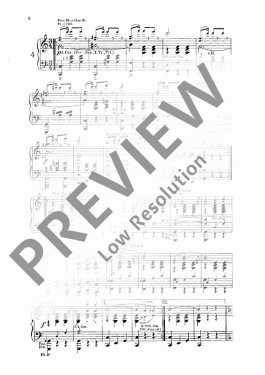 Künstlerleben Orchestra scores gallery preview page 7