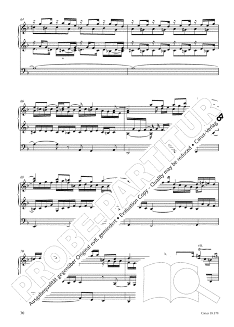 Symphonie No. II pour Orgue Organ scores gallery preview page 45