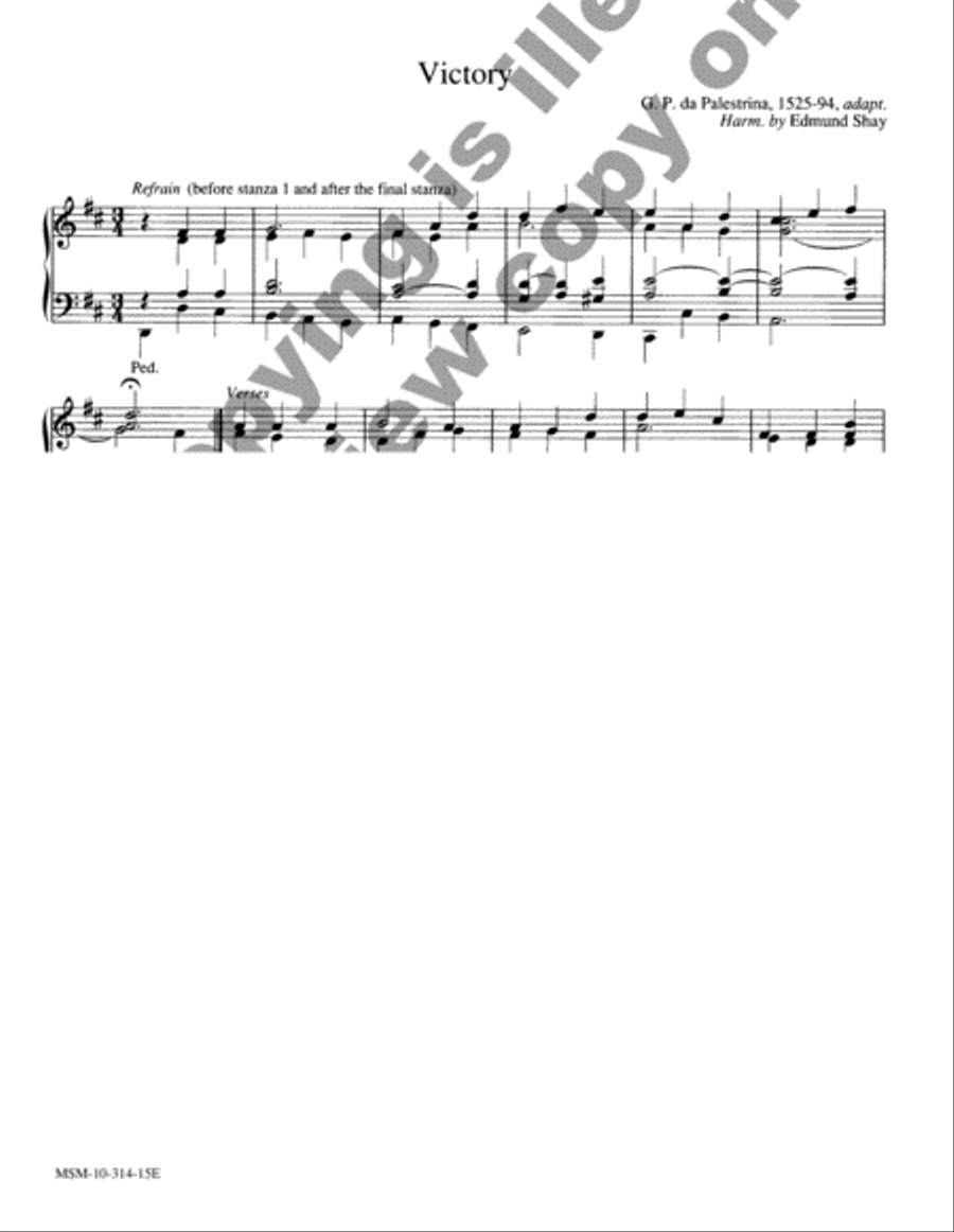 Hymn Harmonizations, Set 3 Organ scores gallery preview page 48