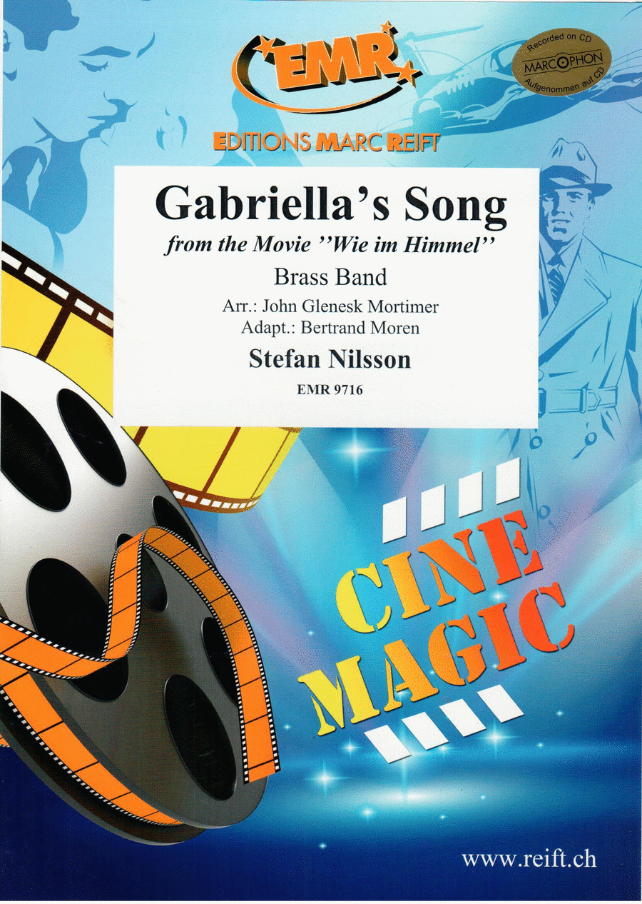 Gabriella's Song Brass Band scores gallery preview page 1