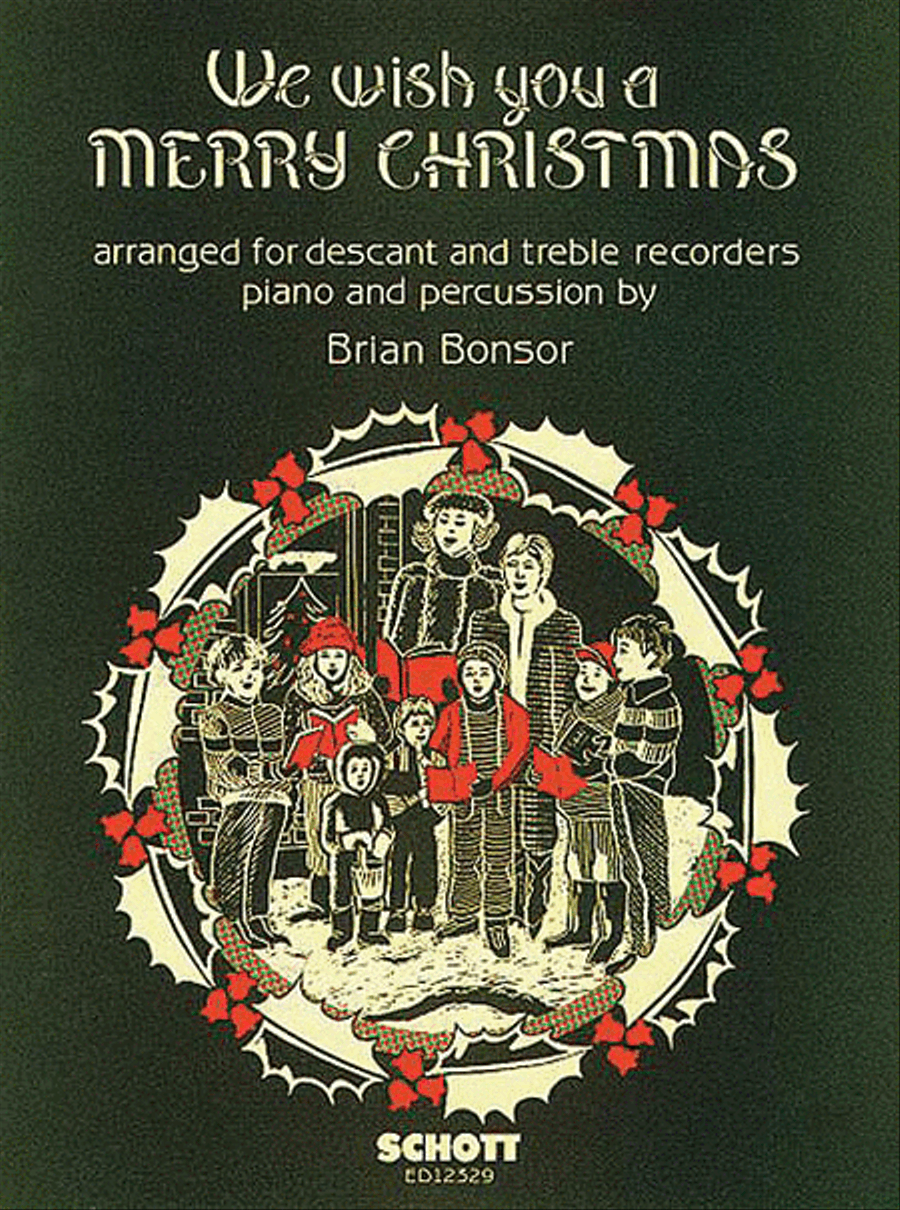 We Wish You a Merry Christmas Recorder scores gallery preview page 1