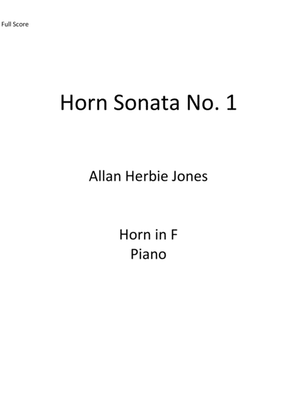 Horn Sonata No. 1