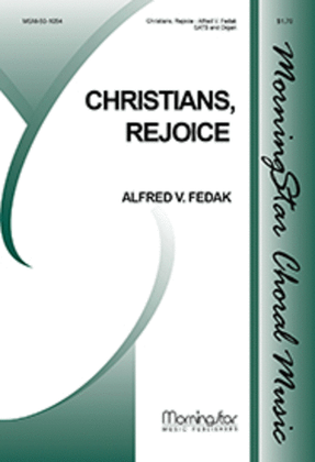 Book cover for Christians, Rejoice