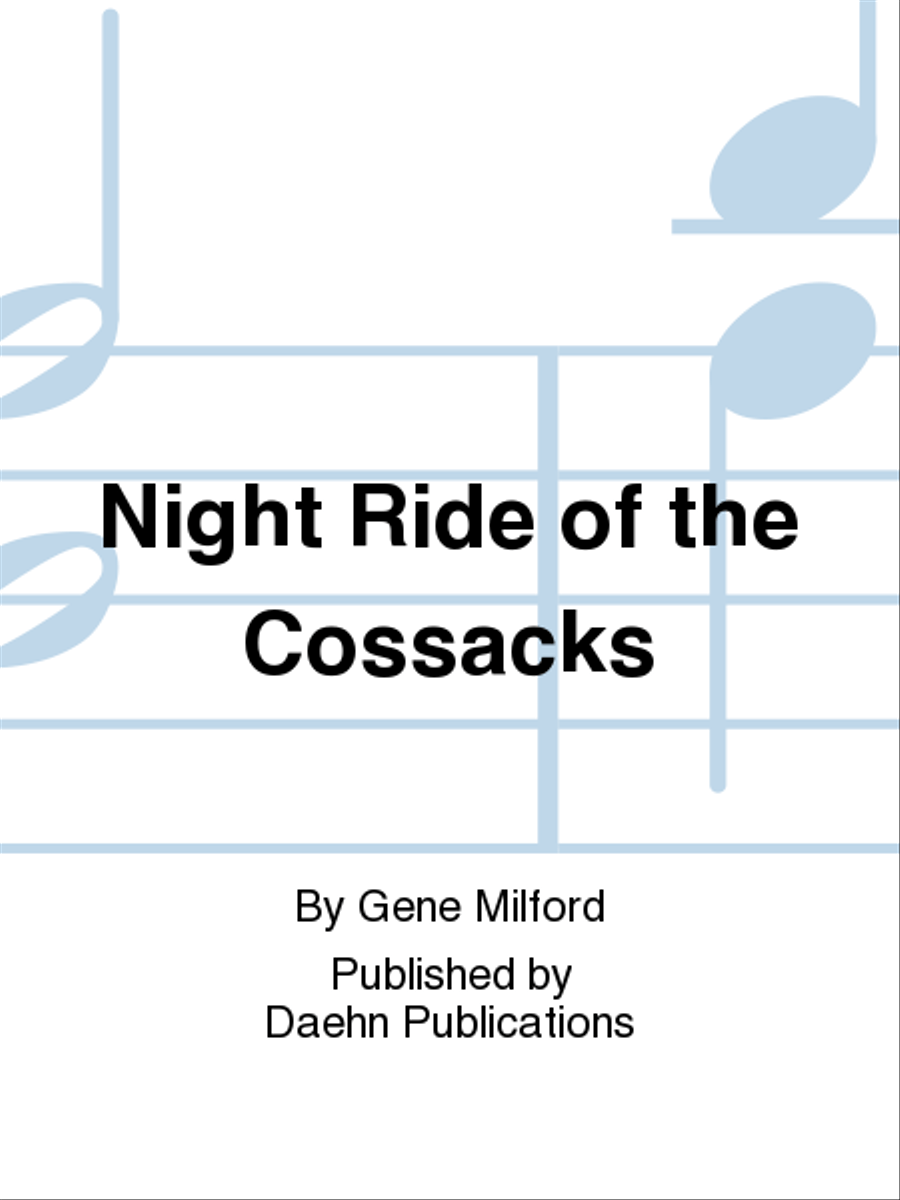 Night Ride of the Cossacks Set of Parts scores gallery preview page 1