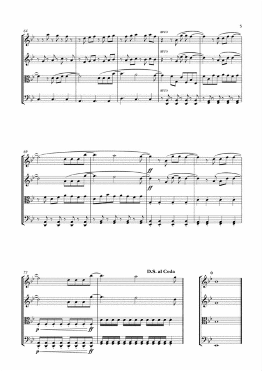 Titanium String Quartet scores gallery preview page 4