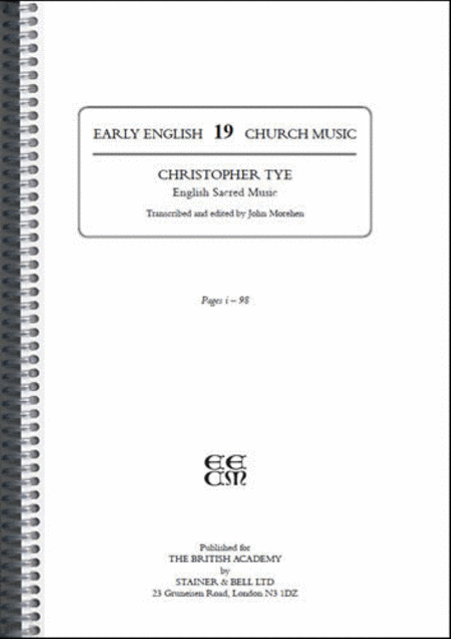 English Sacred Music (Made to order) Choir scores gallery preview page 1