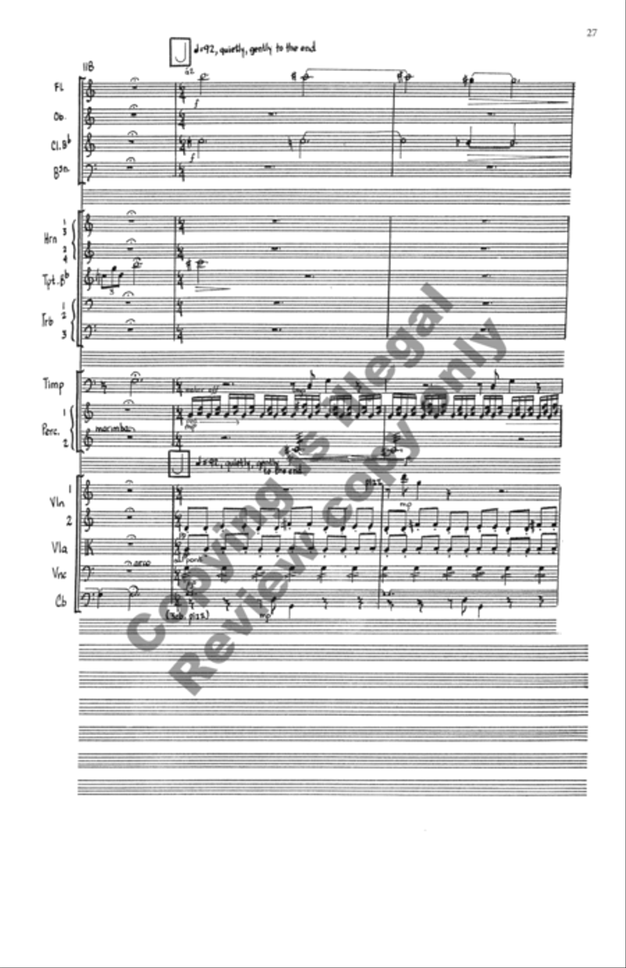Deep Summer Music Full Orchestra scores gallery preview page 41