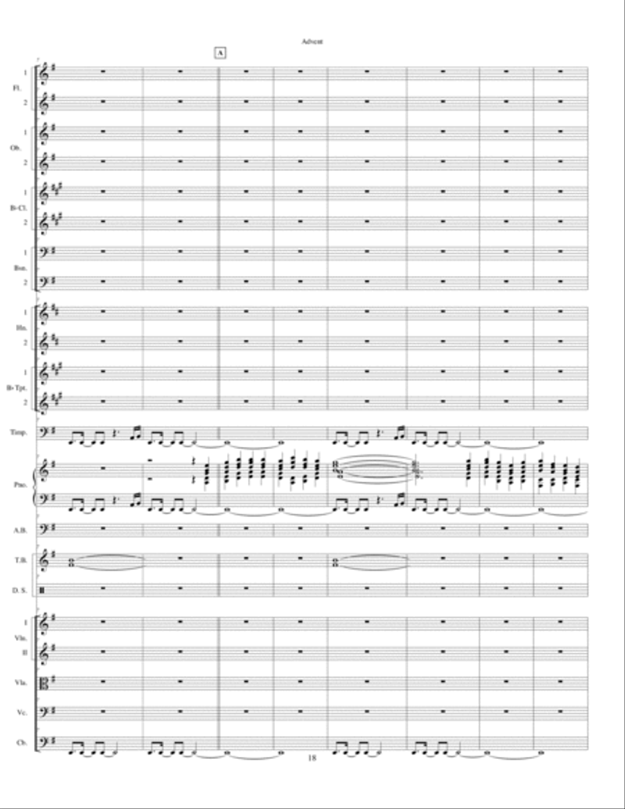 Spirit of Christmas 2/5 - Advent Full Orchestra scores gallery preview page 2
