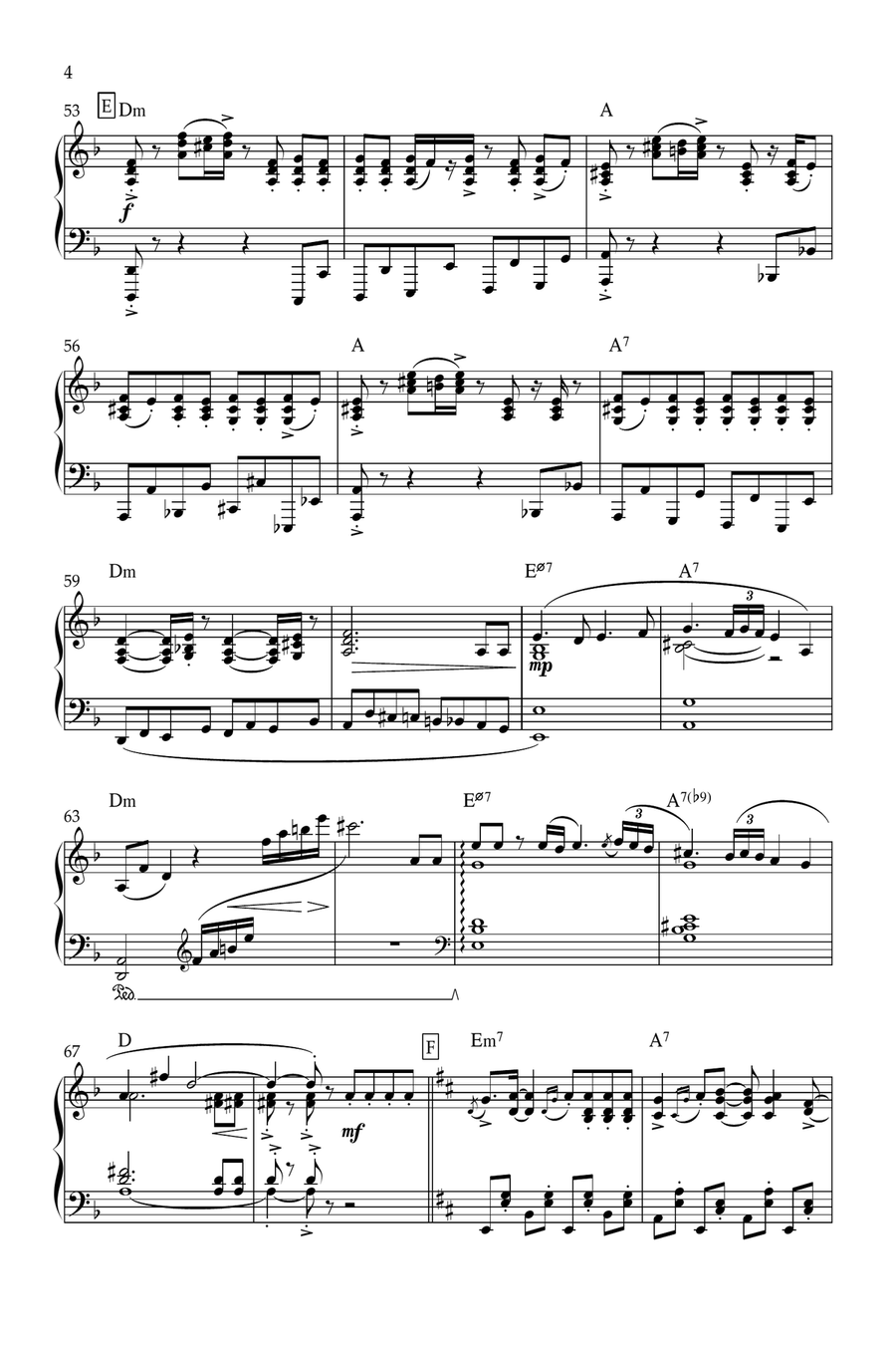 A Night Like This Piano Solo scores gallery preview page 4